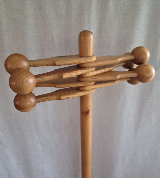Portemanteau Vintage en Pin Space Age "Sputnik" – Portemanteaux, Bois (photo 10 of 12)