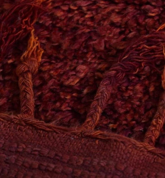 Alfombra bereber con un color tradicional especial hecho a mano, tamaño 2/3 m. – Alberto Bazzani, Wool (photo 5 of 10)