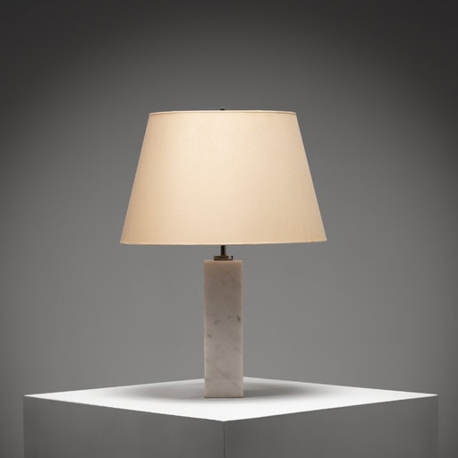 Model 180 Marble Table Lamp by Florence Knoll for Knoll Inc., USA, 1960s – tafellampen
