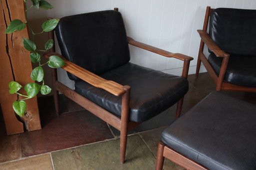 Set of 'Arne Wahl Iversen' Armchairs