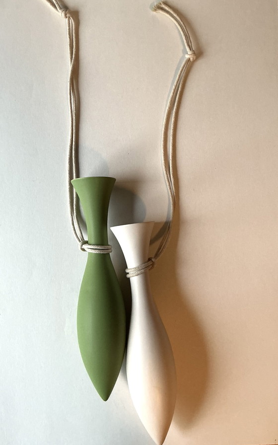 Image 1 of 4 Cor Unum hanging vases