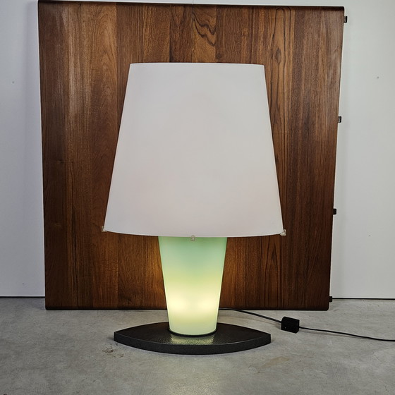 Image 1 of Fontana Arte XL Table Lamp, Glass, Italian