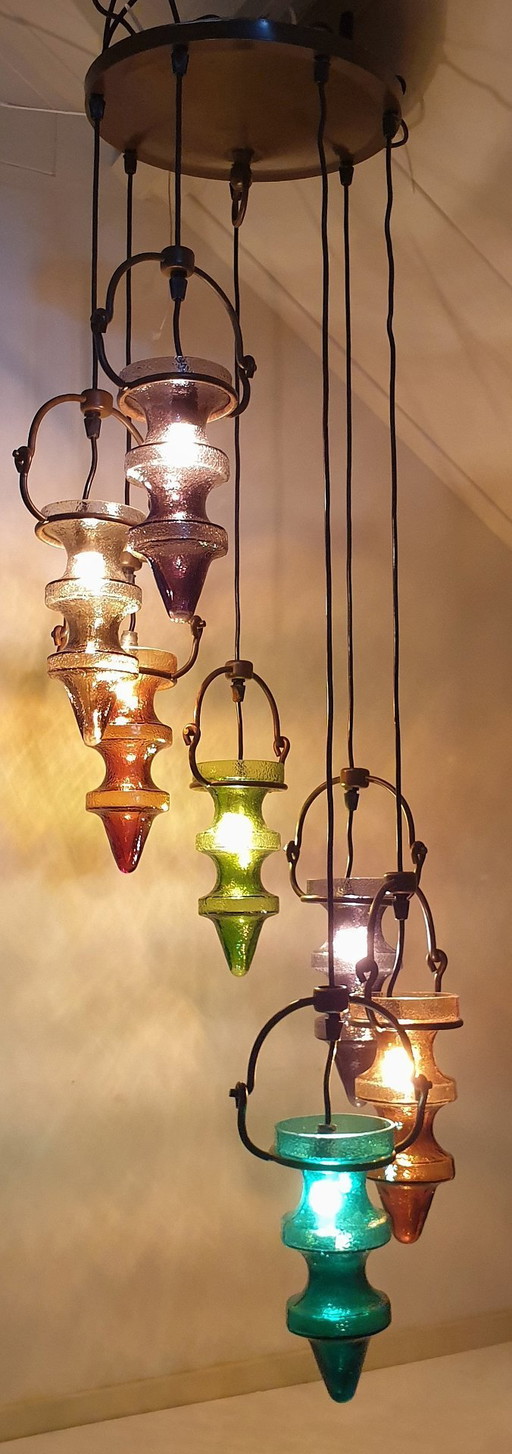 Nanny Still for Massive / St. Lambert Stalactite Pendant Lamp XL