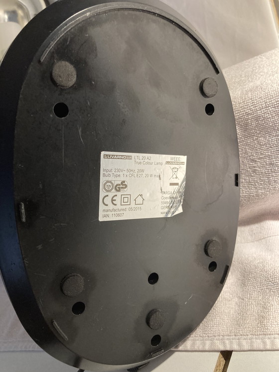 Image 1 of Vintage 90s table lamp, German made, LIVARNO