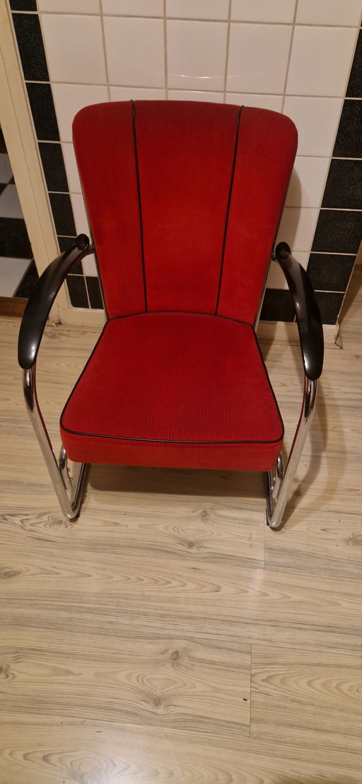 Gebr van der sroom dutch originals model gispen 412 chair