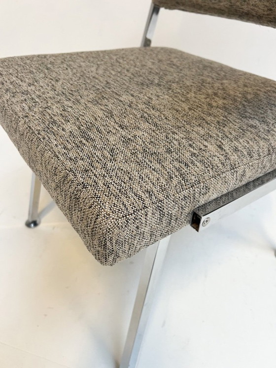 Image 1 of Sillón de diseño tapizado en gris atribuido a Gispen, años 60