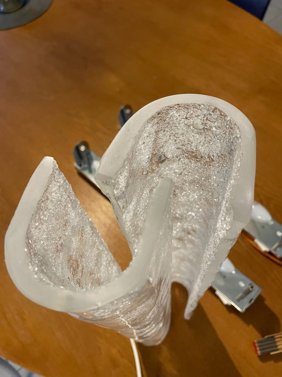 Coppia di applique Hillebrand Murano, Vetro, Trasparente (foto 8 di 15)