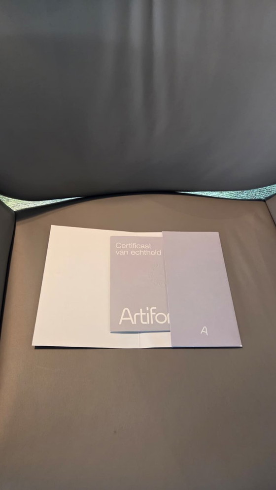 Image 1 of Artifort F550 Tulpen-Sessel von Pierre Paulin (mit Hocker)