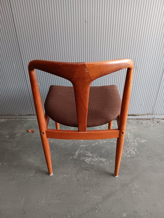 Image 1 of Johannes Andersen "Juliane" dining table set - Denmark 1960s