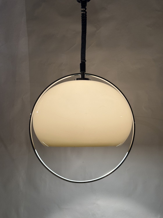 Image 1 of Grande suspension champignon vintage de Massive, design futuriste, années 1960/1970
