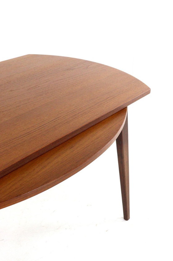 Image 1 of Louis van Teeffelen for Wébé round dining table 'Breda' vintage
