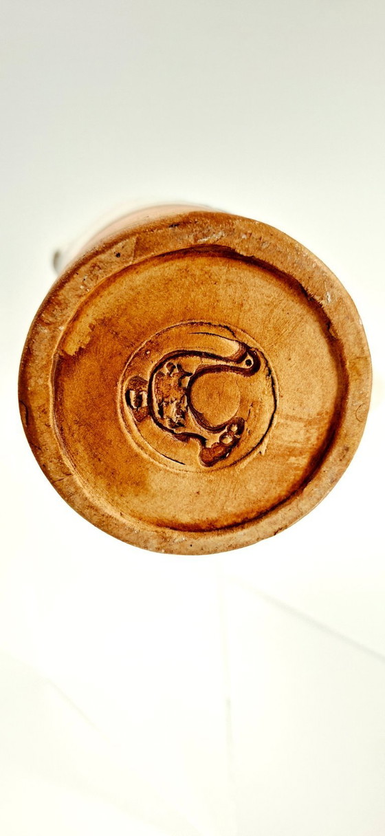 Image 1 of Large stoneware pitcher — La Colombe Pottery, 1970s