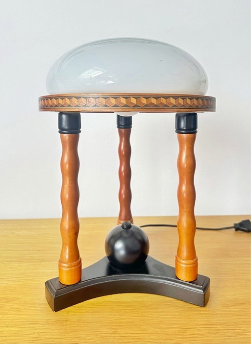 Temde table lamp, 1970s/80s, Art Deco, Postmodern