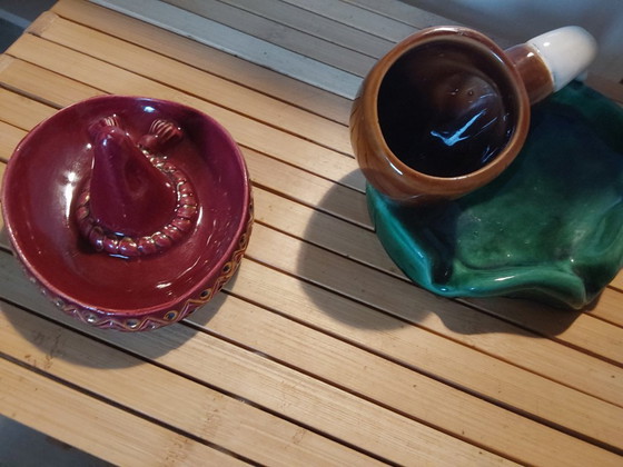 Image 1 of 2 cendriers kitsch marque JOAL 