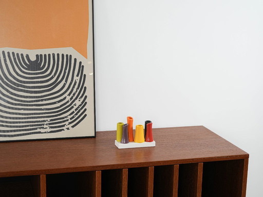 Set of small soliflor vases, Danish design, 1970s, made in Denmark