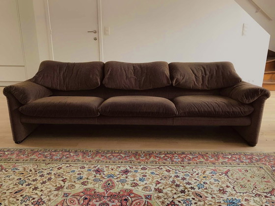 Image 1 of Ensemble canapé Cassina Maralunga – 3 places + 1 place