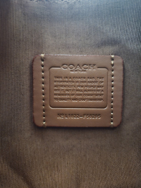 Coach Teri - Schultertasche – Schultertaschen, Leather, Canvas (photo 4 of 7)