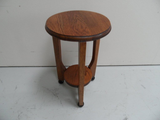 Table d'appoint Art Déco École d'Amsterdam