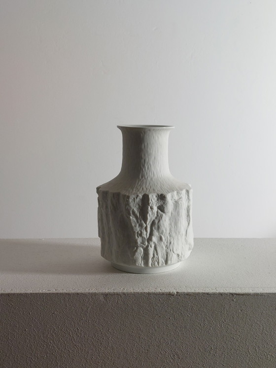 Image 1 of Decorazione in pietra vintage di metà secolo in porcellana biscuit di Bareuther Waldasassen