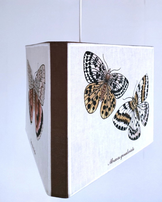 Image 1 of Suspension Papillons Trois Faces Tissu Années 90