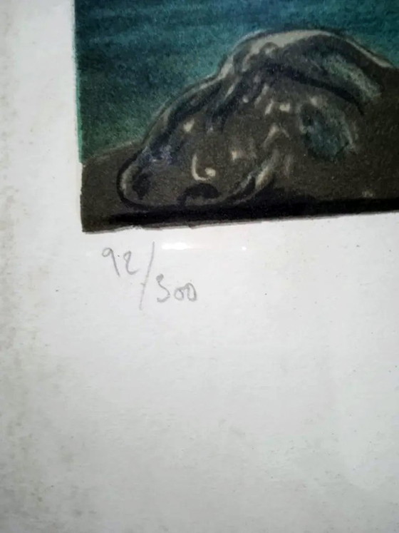 Image 1 of Lithographie « Salvador Dali », édition limitée à 300 exemplaires, signée