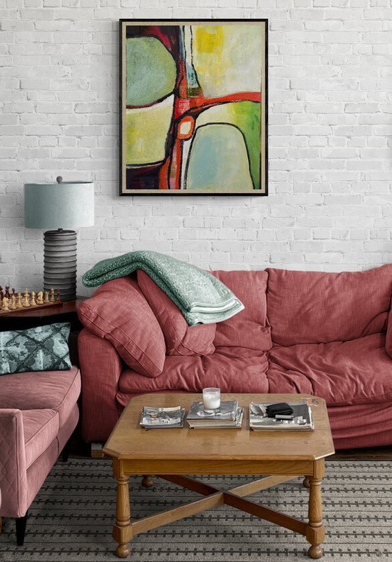 Image 1 of Campo verde astratto