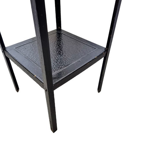 Image 1 of Support à plantes Art Déco en métal noir, années 1930/40