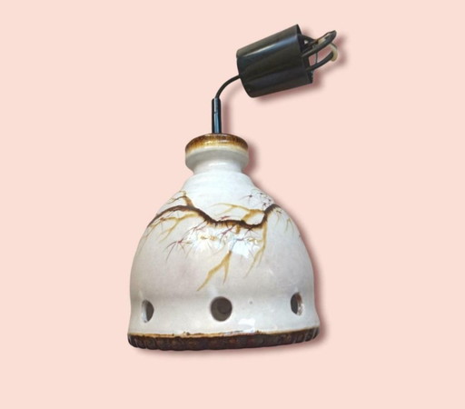 Lampe en céramique True Vintage - Suspension de Fischer Leuchten