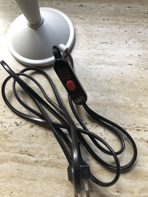 Image 1 of Veneta Lumi witte kunststof Tafellamp - Cindy - 80's - nieuwstaat