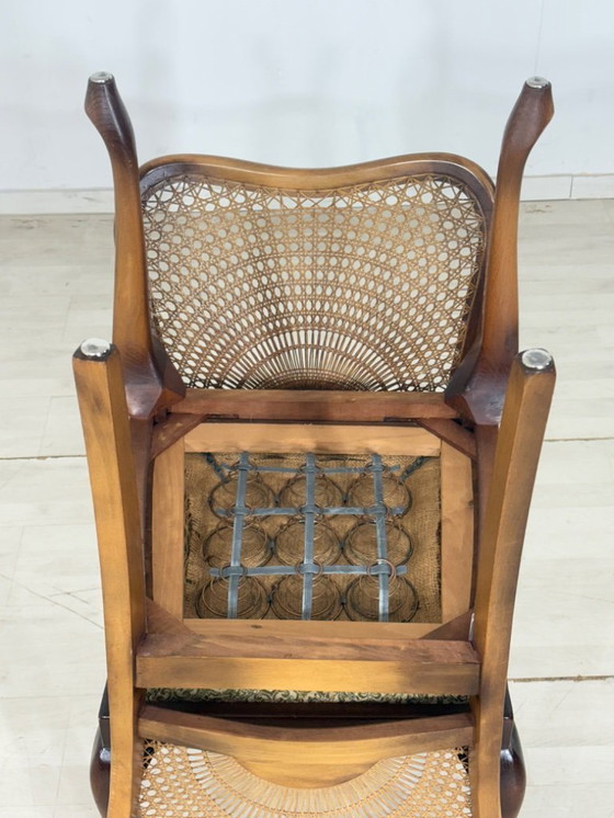 Image 1 of 4x Chippendale eetkamerstoelen, keukenstoelen, vintage stijl