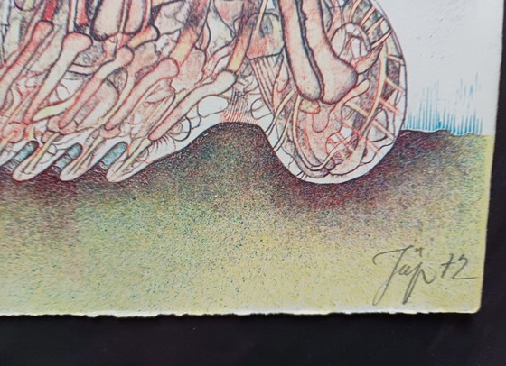 Image 1 of Bernhard JAËGER, 'Endspiel', litografia