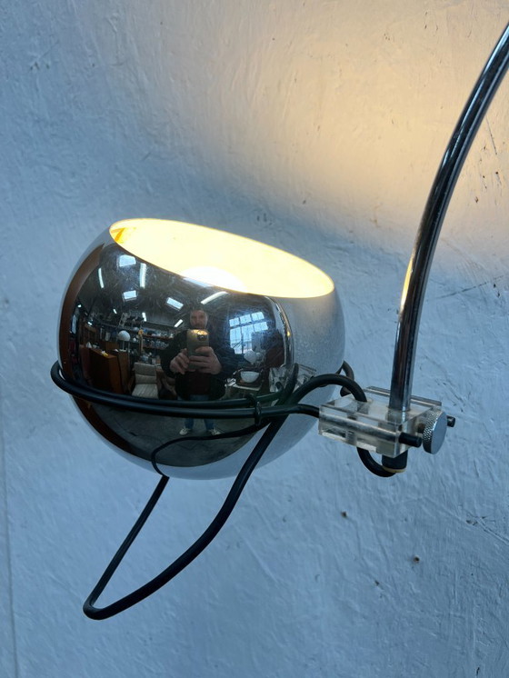 Image 1 of Vintage Booglamp, Eyeballamp, Space Age, Raak Amsterdam 1970's