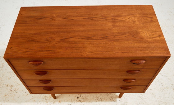 Image 1 of MK11131 Cómoda de cuatro cajones de Kai Kristiansen para Feldballes Møbler