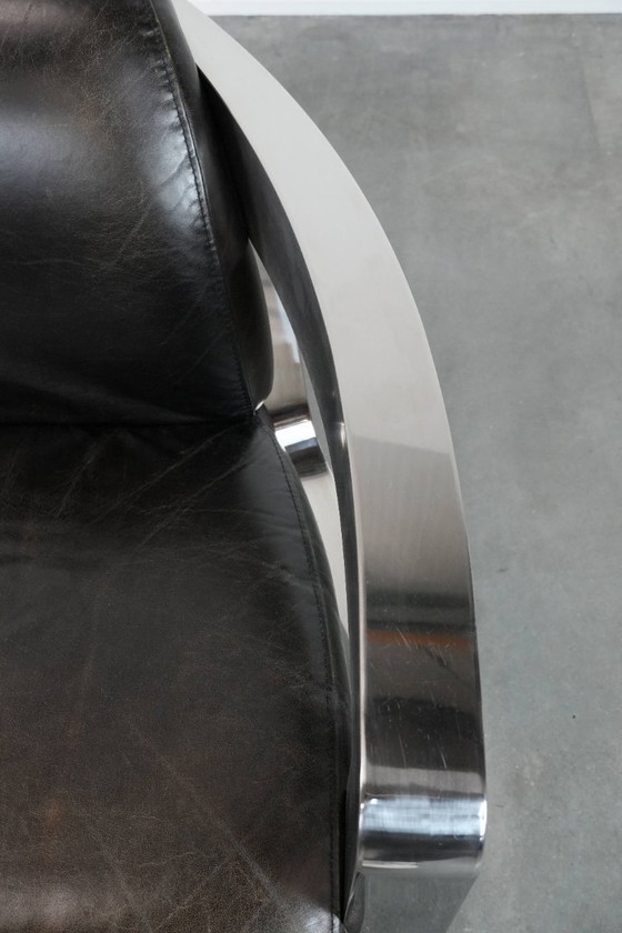 Image 1 of Unique design Aviator armchair with beautiful color scheme and an aluminum frame