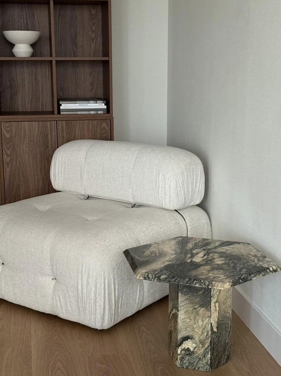 Image 1 of Vintage marble side table