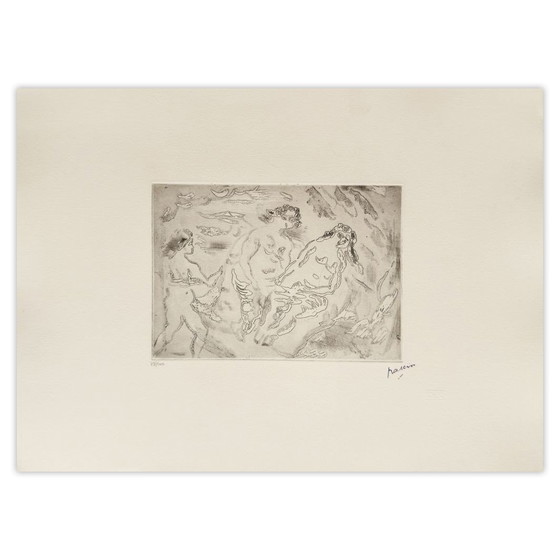 Image 1 of Jules PASCIN Ragazze giovani Acquaforte 1980