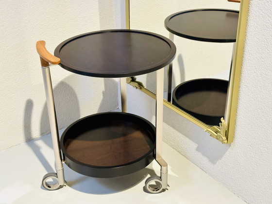 Image 1 of Table d'appoint Giorgetti Chi Wing Lo 60960 EOS à roulettes