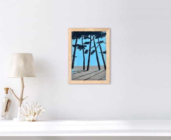 Acrylic ink on A4 paper, framed – Paintings & Drawings (photo 3 of 7)