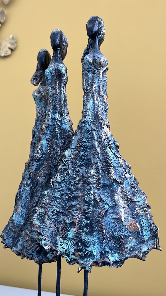 Image 1 of Skulptur 3 Frauen - Drei Grazien