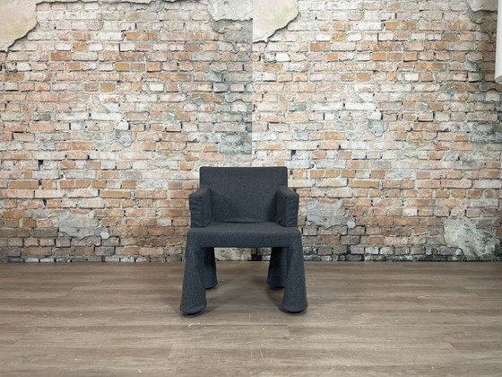 Image 1 of 4x sedia Moooi VIP grigia