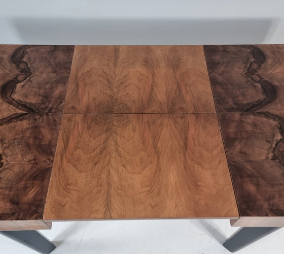 Image 1 of Art Deco Dining Table in Walnut, 1960s