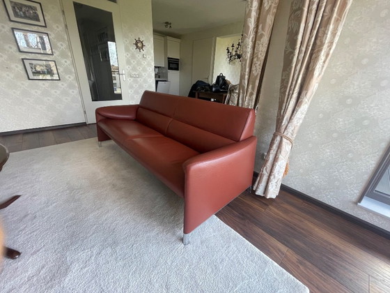 Image 1 of Ensemble canapé Leolux Felizia, canapé 3 places + 2 fauteuils