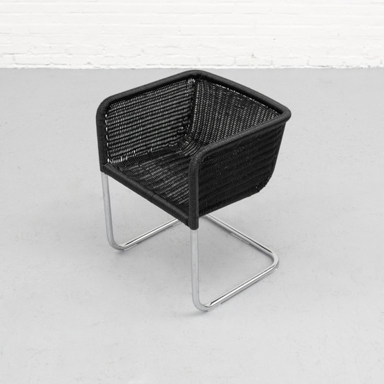Tecta D44 Dining Chairs Set 80's – Chrome (photo 8 of 20)