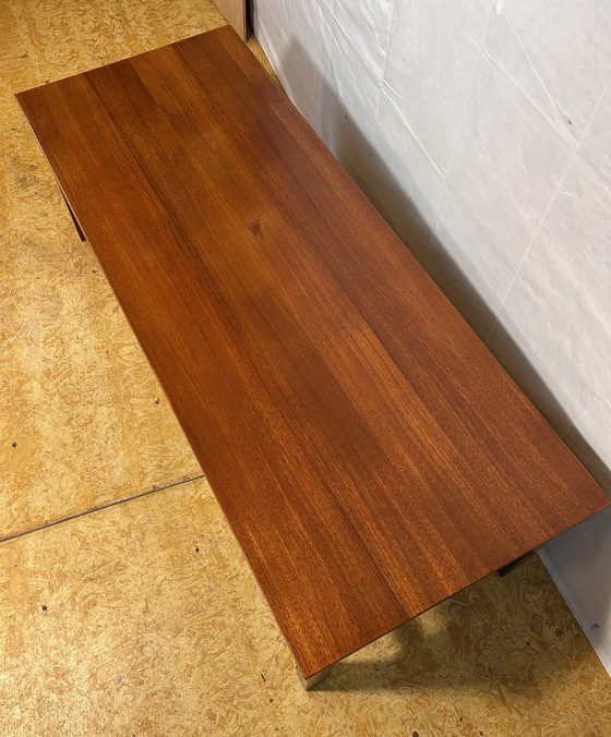Image 1 of Mid-Century Retro Vintage Teak Coffee Table with Storage – 1960s Functional Elegance