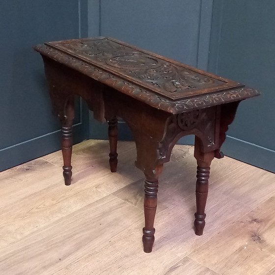 Image 1 of Banco con somier del siglo XIX