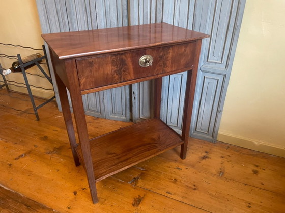 Image 1 of Tavolino laterale in mogano, tavolino francese