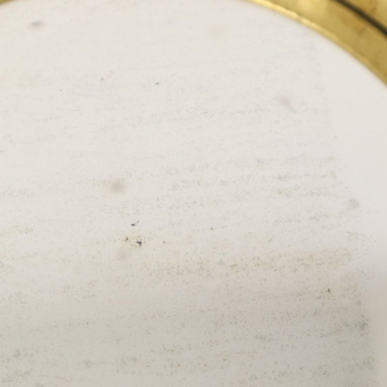Image 1 of Vintage Bladgoud Vergulde Zonnespiegel Sunburst Convex 52cm