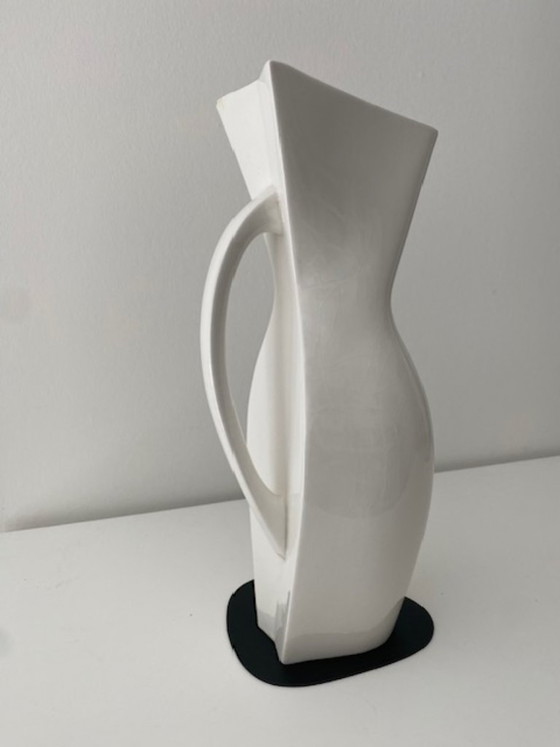 Image 1 of Studio Zwartjes Amsterdam skulptural gestalteter Krug Silhouette 2011