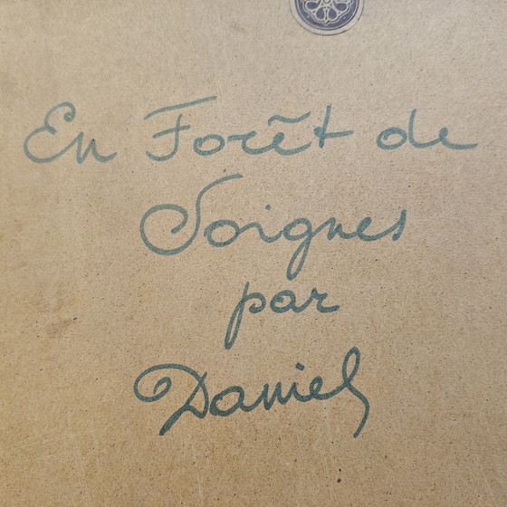 Image 1 of Daniele Pierot (1896–1981) | Nella foresta di Soignes | Pittura della foresta di Sonia