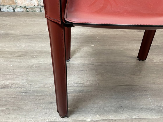 Image 1 of Ensemble de 2 tabourets De Couro du Brésil